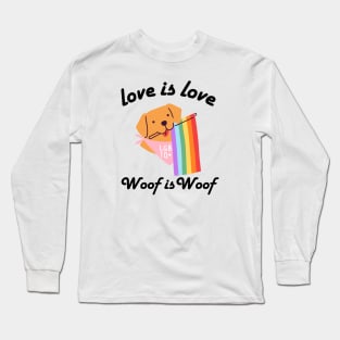 Pride Dog Long Sleeve T-Shirt